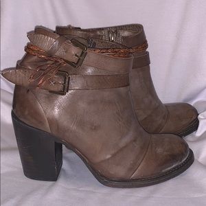 Freebird booties. Super festival/bohemian vibe.